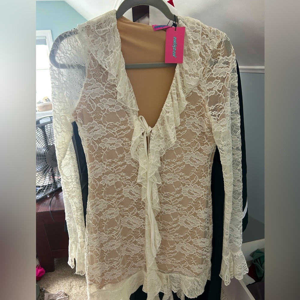White Lace Dress